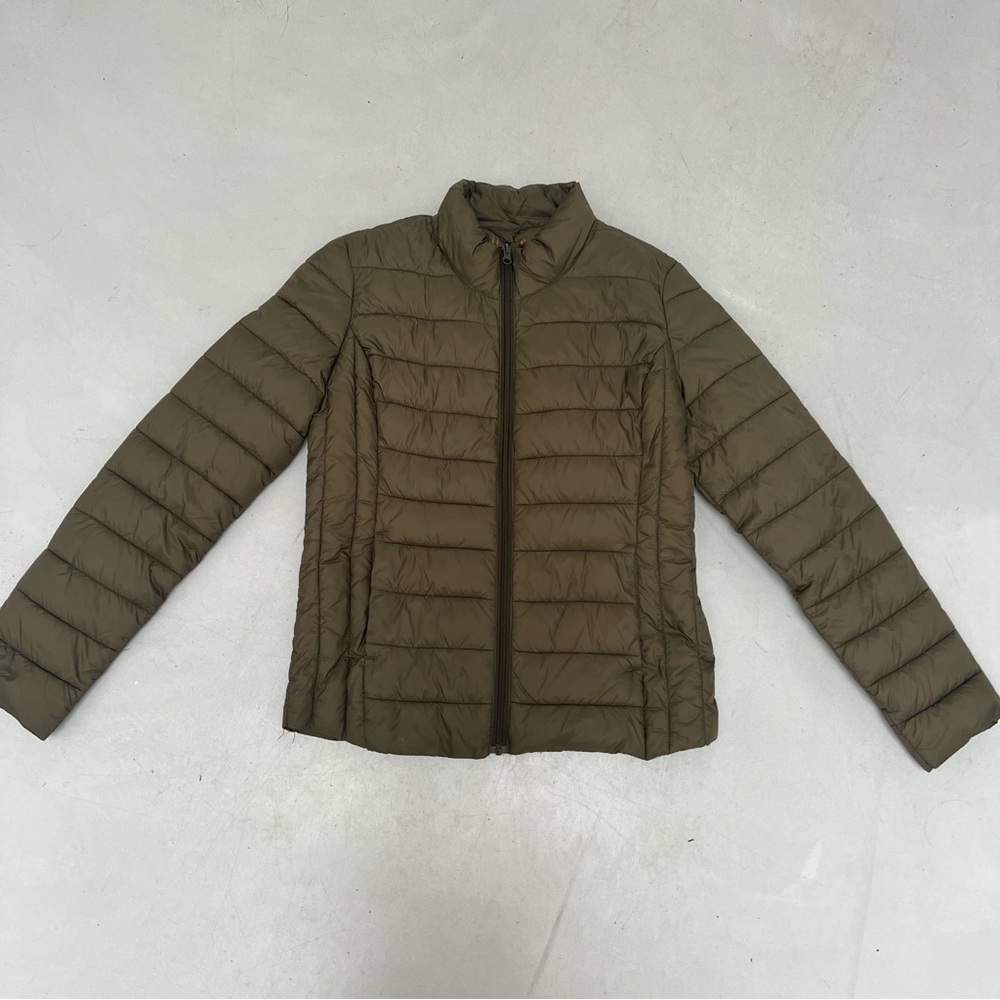 Forest Green Puffer Jacket